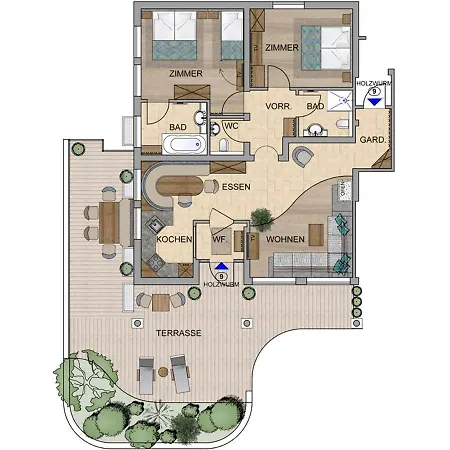 Appartamento Schedererhaus *